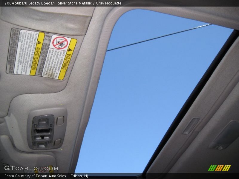 Silver Stone Metallic / Gray Moquette 2004 Subaru Legacy L Sedan