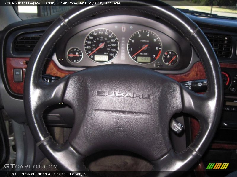 Silver Stone Metallic / Gray Moquette 2004 Subaru Legacy L Sedan