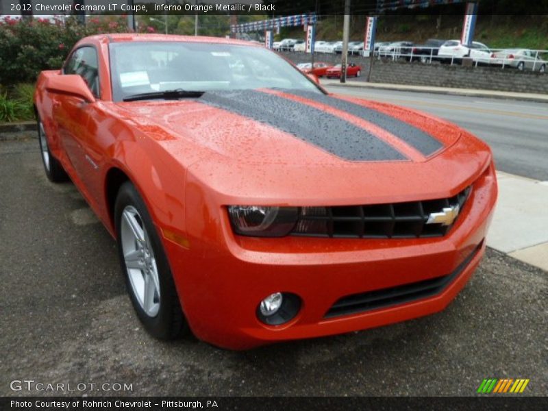 Front 3/4 View of 2012 Camaro LT Coupe