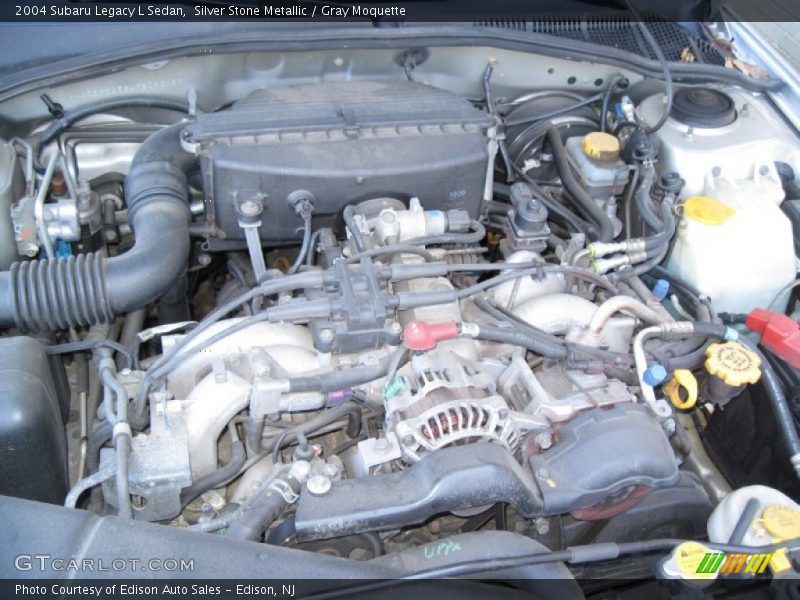 Silver Stone Metallic / Gray Moquette 2004 Subaru Legacy L Sedan
