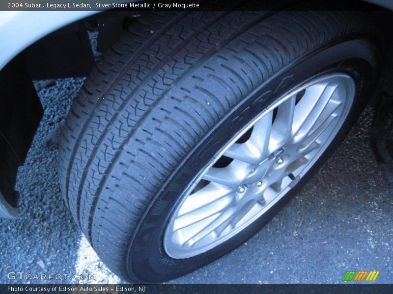 Silver Stone Metallic / Gray Moquette 2004 Subaru Legacy L Sedan