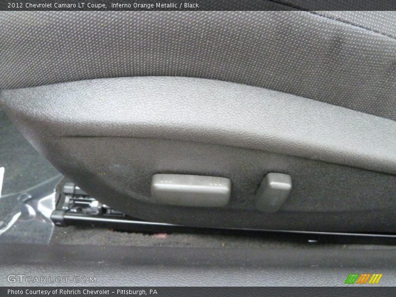 Inferno Orange Metallic / Black 2012 Chevrolet Camaro LT Coupe