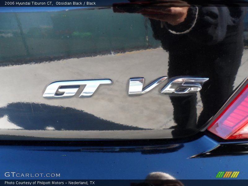 Obsidian Black / Black 2006 Hyundai Tiburon GT