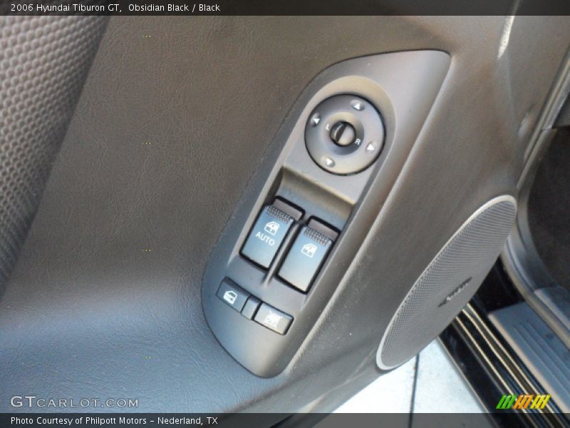 Obsidian Black / Black 2006 Hyundai Tiburon GT
