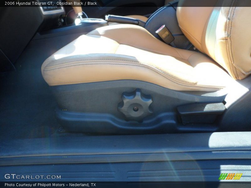 Obsidian Black / Black 2006 Hyundai Tiburon GT