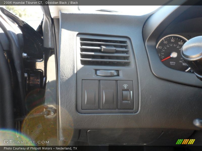 Obsidian Black / Black 2006 Hyundai Tiburon GT