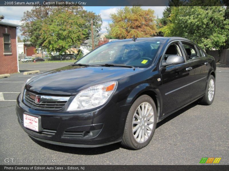 Carbon Flash Black / Gray 2008 Saturn Aura XR