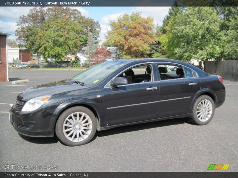 Carbon Flash Black / Gray 2008 Saturn Aura XR