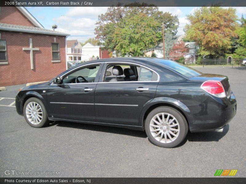 Carbon Flash Black / Gray 2008 Saturn Aura XR
