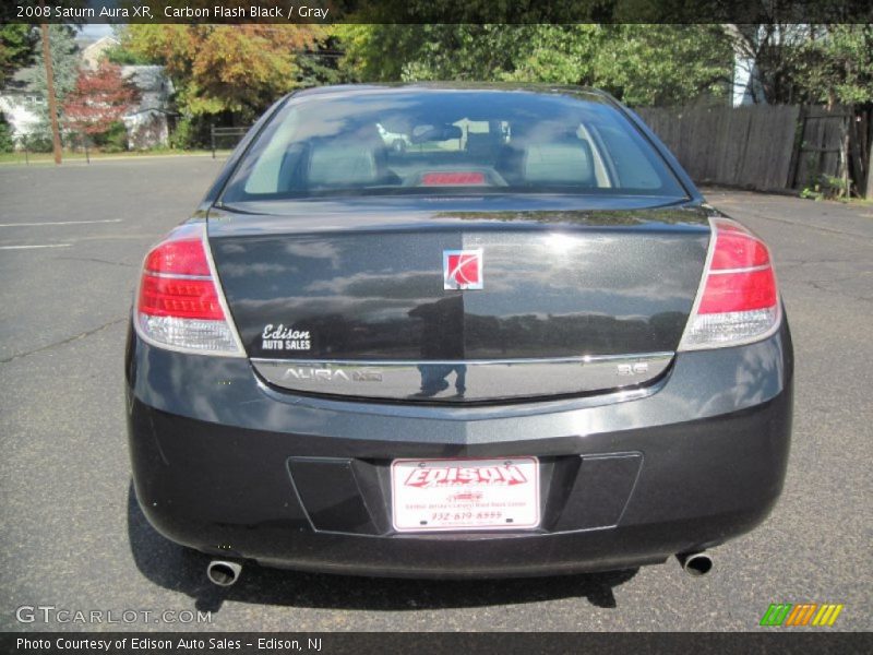 Carbon Flash Black / Gray 2008 Saturn Aura XR