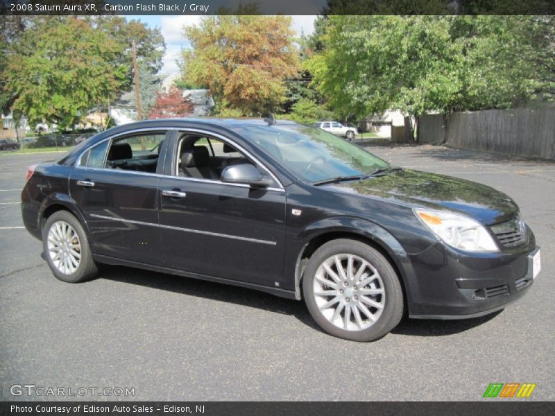 Carbon Flash Black / Gray 2008 Saturn Aura XR