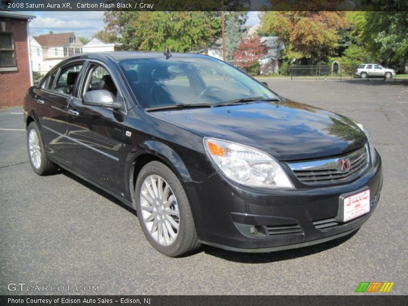 Carbon Flash Black / Gray 2008 Saturn Aura XR