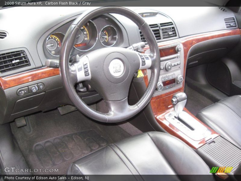 Carbon Flash Black / Gray 2008 Saturn Aura XR