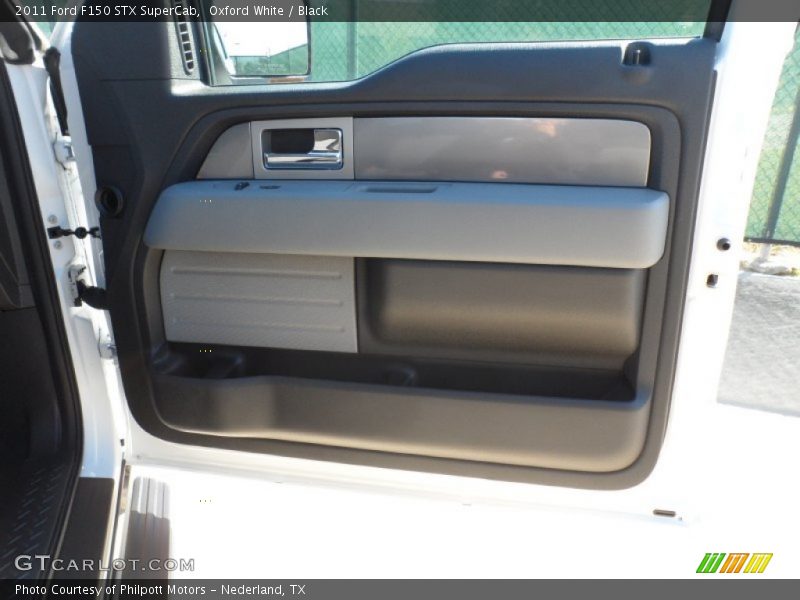 Oxford White / Black 2011 Ford F150 STX SuperCab