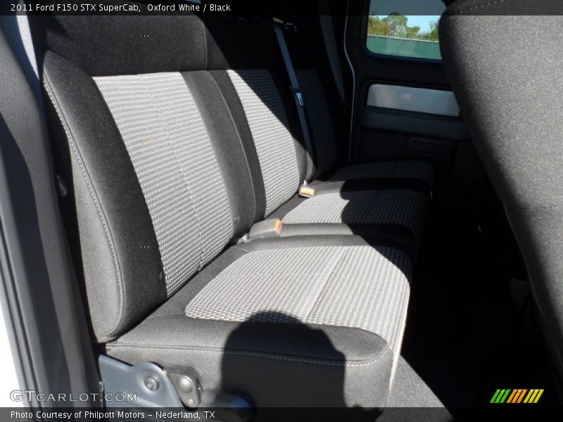 Oxford White / Black 2011 Ford F150 STX SuperCab
