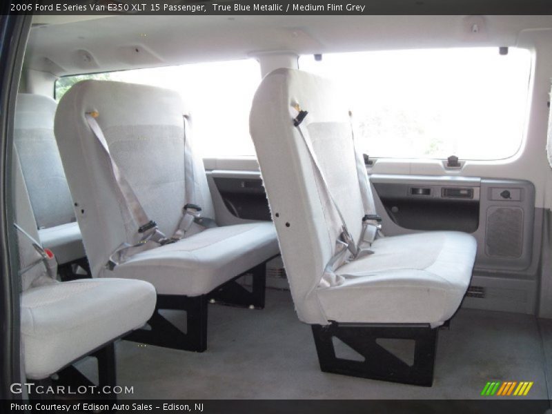 True Blue Metallic / Medium Flint Grey 2006 Ford E Series Van E350 XLT 15 Passenger