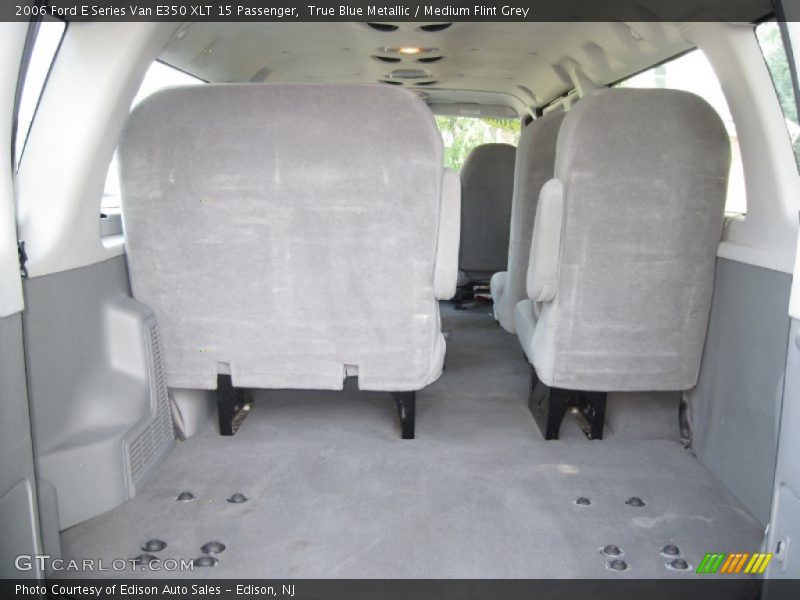 True Blue Metallic / Medium Flint Grey 2006 Ford E Series Van E350 XLT 15 Passenger