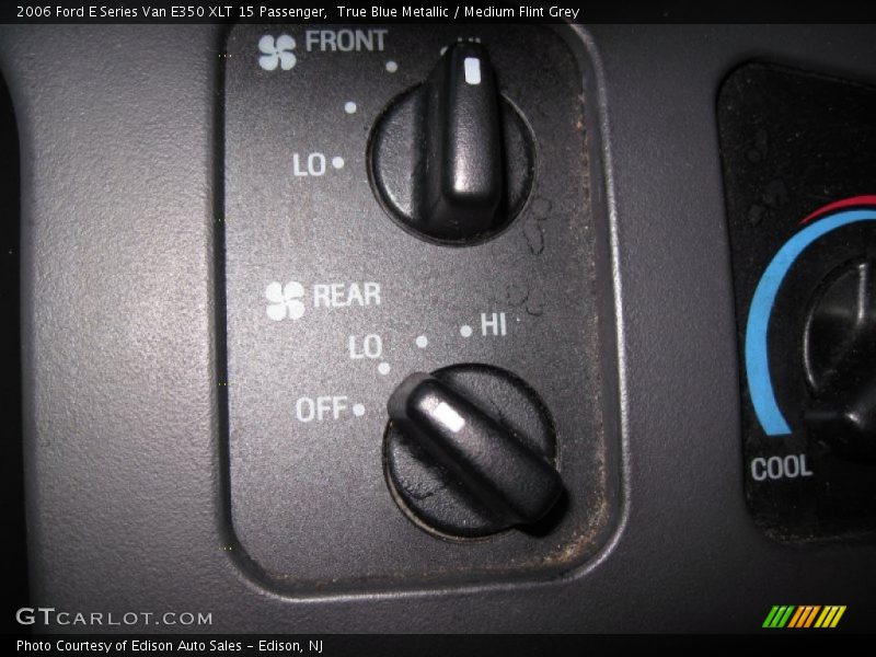 True Blue Metallic / Medium Flint Grey 2006 Ford E Series Van E350 XLT 15 Passenger