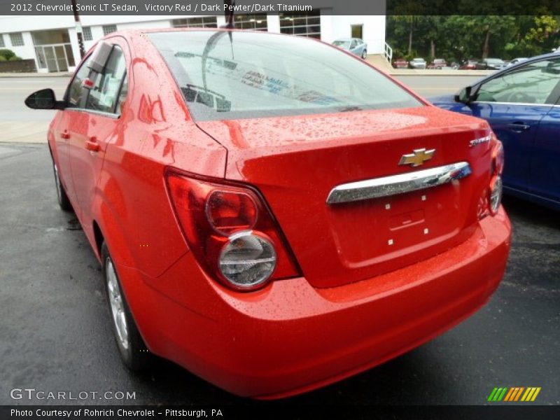  2012 Sonic LT Sedan Victory Red