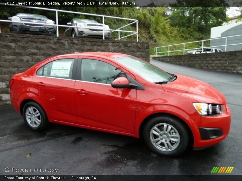  2012 Sonic LT Sedan Victory Red