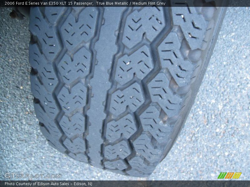 True Blue Metallic / Medium Flint Grey 2006 Ford E Series Van E350 XLT 15 Passenger