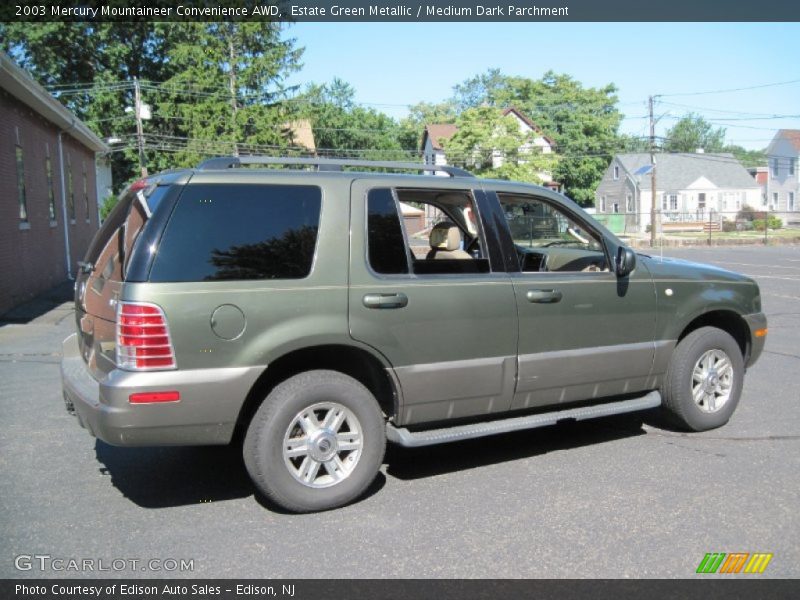 Estate Green Metallic / Medium Dark Parchment 2003 Mercury Mountaineer Convenience AWD