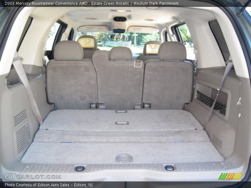 Estate Green Metallic / Medium Dark Parchment 2003 Mercury Mountaineer Convenience AWD