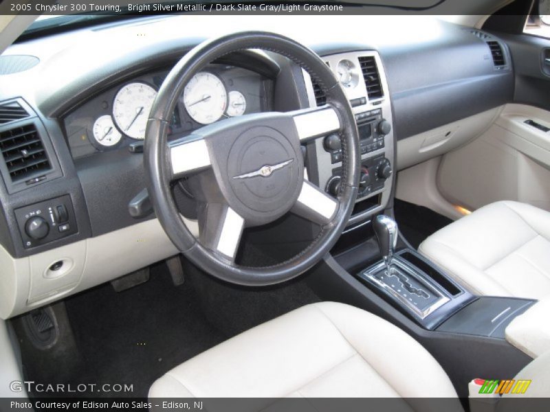 Bright Silver Metallic / Dark Slate Gray/Light Graystone 2005 Chrysler 300 Touring