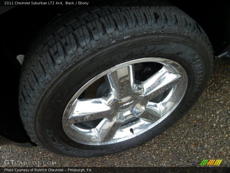 Black / Ebony 2011 Chevrolet Suburban LTZ 4x4