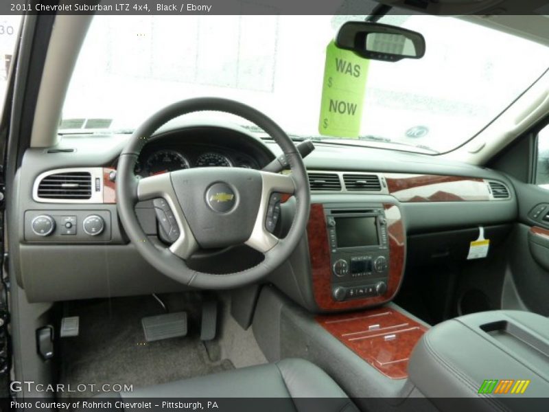 Black / Ebony 2011 Chevrolet Suburban LTZ 4x4