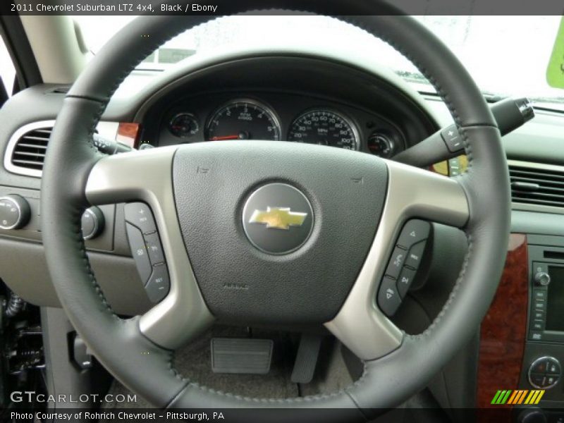 Black / Ebony 2011 Chevrolet Suburban LTZ 4x4