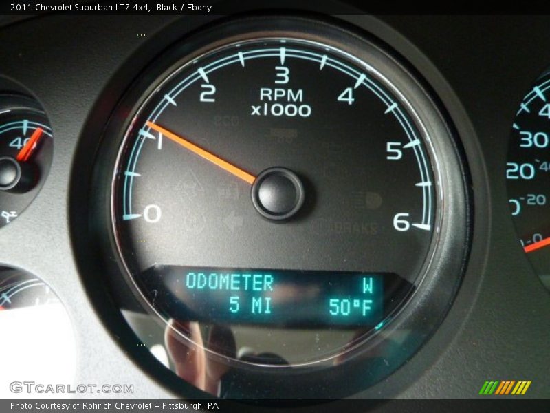 Black / Ebony 2011 Chevrolet Suburban LTZ 4x4
