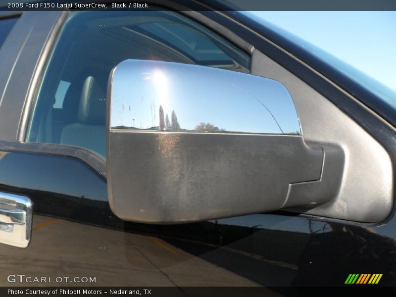 Black / Black 2008 Ford F150 Lariat SuperCrew