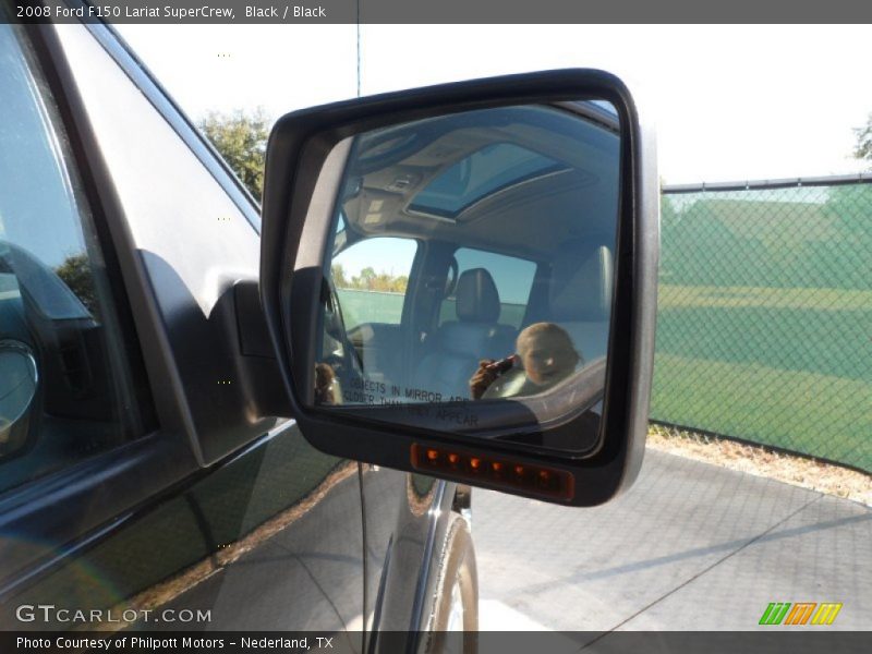 Black / Black 2008 Ford F150 Lariat SuperCrew