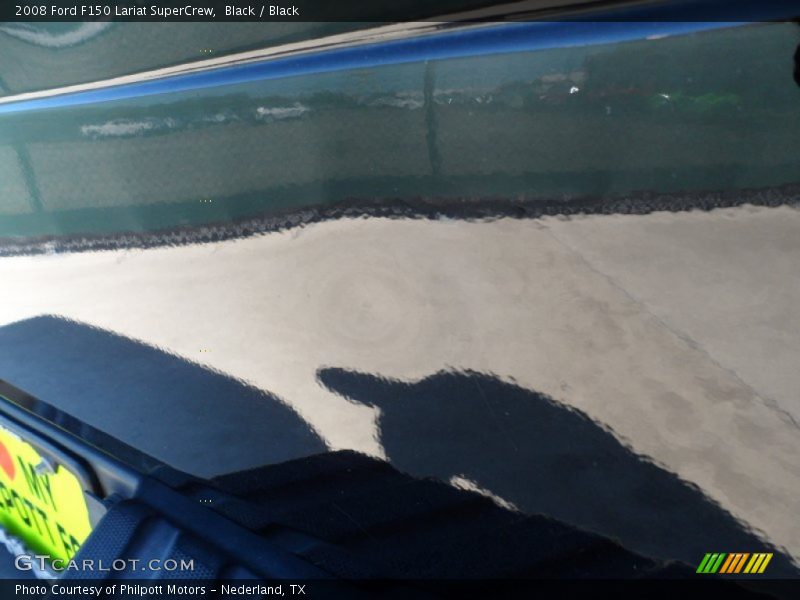 Black / Black 2008 Ford F150 Lariat SuperCrew