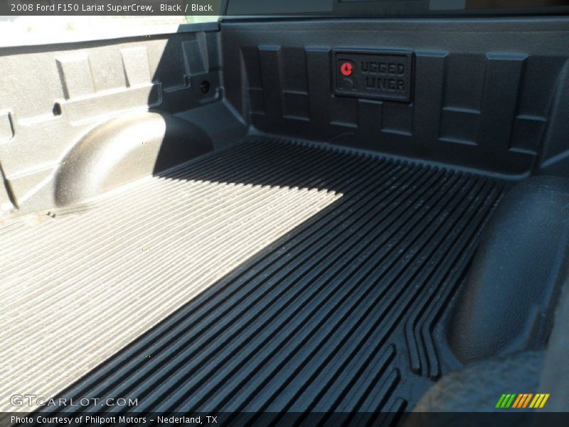 Black / Black 2008 Ford F150 Lariat SuperCrew