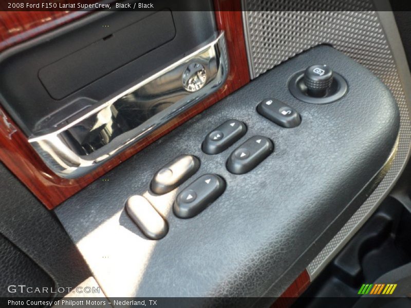 Black / Black 2008 Ford F150 Lariat SuperCrew