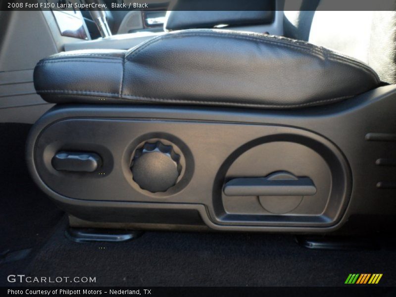 Black / Black 2008 Ford F150 Lariat SuperCrew