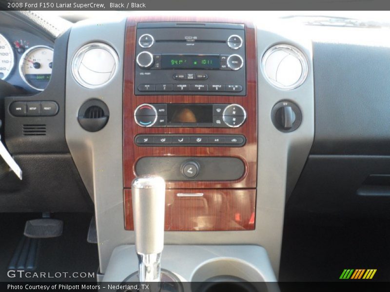 Black / Black 2008 Ford F150 Lariat SuperCrew