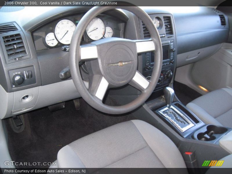 Cool Vanilla / Dark Slate Gray/Light Graystone 2006 Chrysler 300