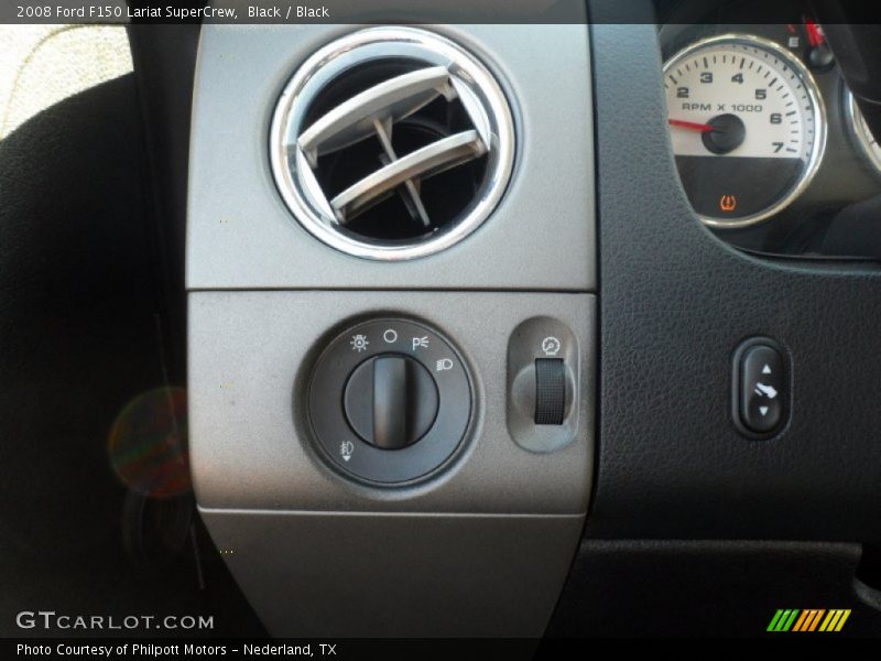Black / Black 2008 Ford F150 Lariat SuperCrew