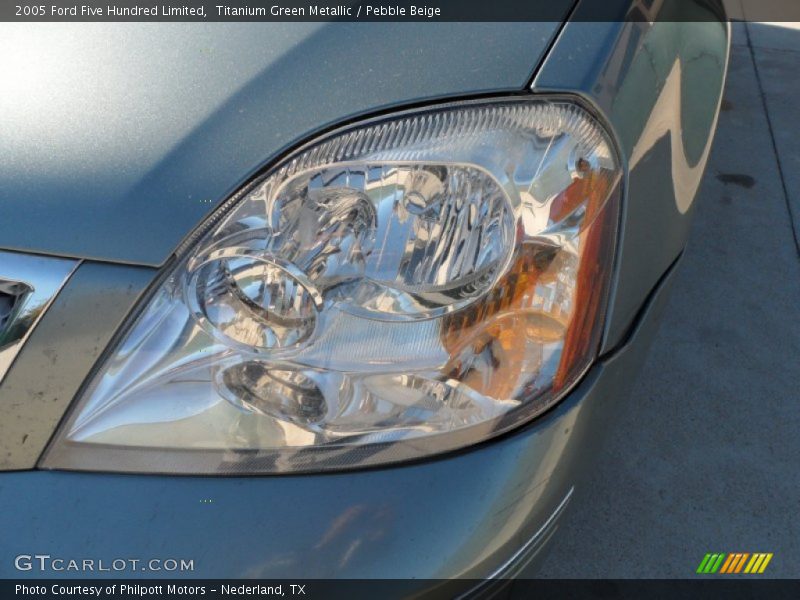 Titanium Green Metallic / Pebble Beige 2005 Ford Five Hundred Limited
