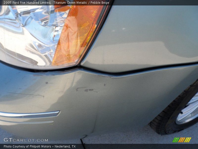 Titanium Green Metallic / Pebble Beige 2005 Ford Five Hundred Limited