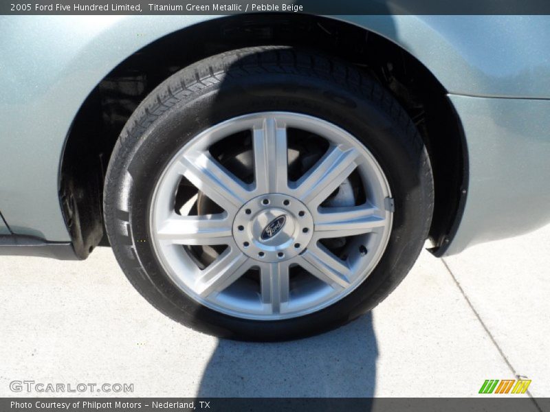 Titanium Green Metallic / Pebble Beige 2005 Ford Five Hundred Limited