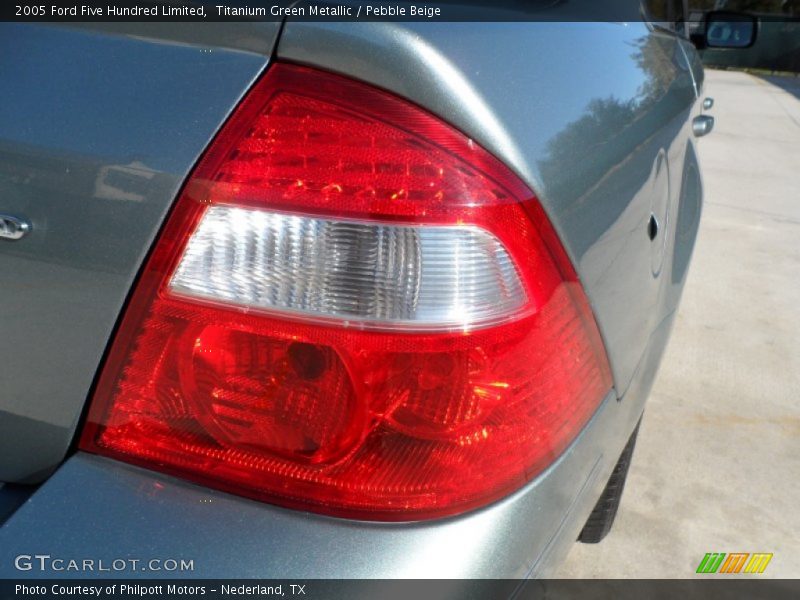 Titanium Green Metallic / Pebble Beige 2005 Ford Five Hundred Limited