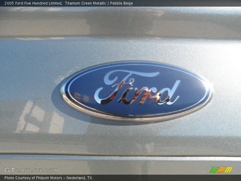 Titanium Green Metallic / Pebble Beige 2005 Ford Five Hundred Limited