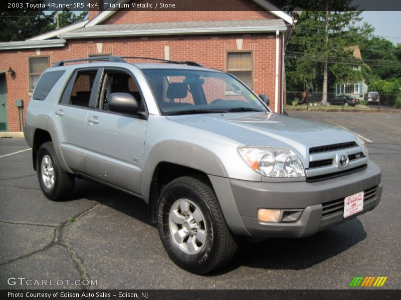 Titanium Metallic / Stone 2003 Toyota 4Runner SR5 4x4