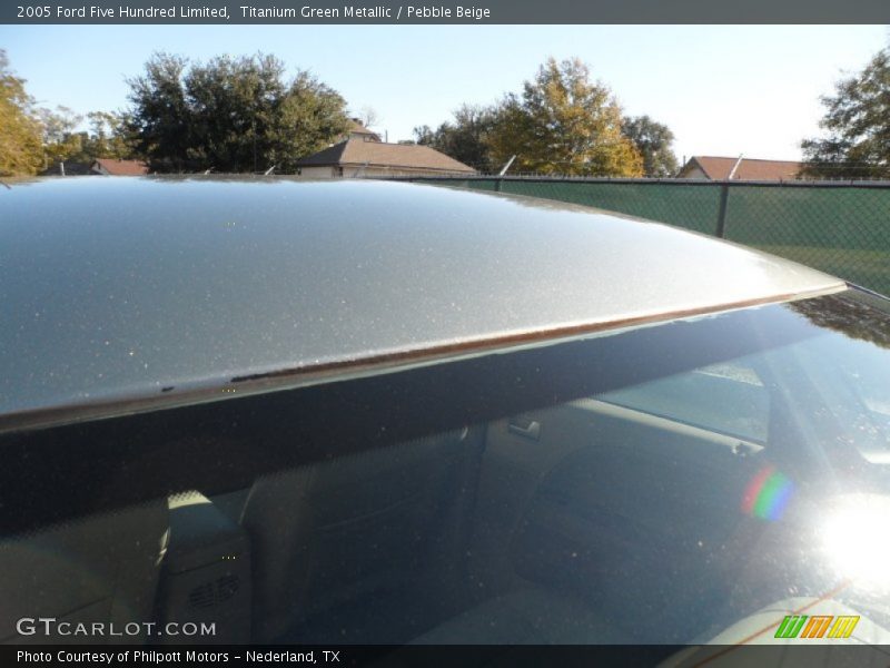 Titanium Green Metallic / Pebble Beige 2005 Ford Five Hundred Limited