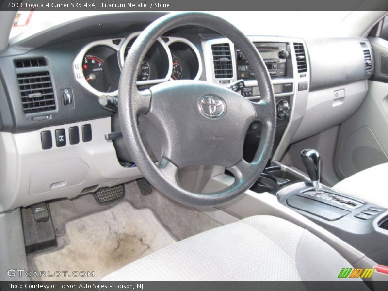Titanium Metallic / Stone 2003 Toyota 4Runner SR5 4x4