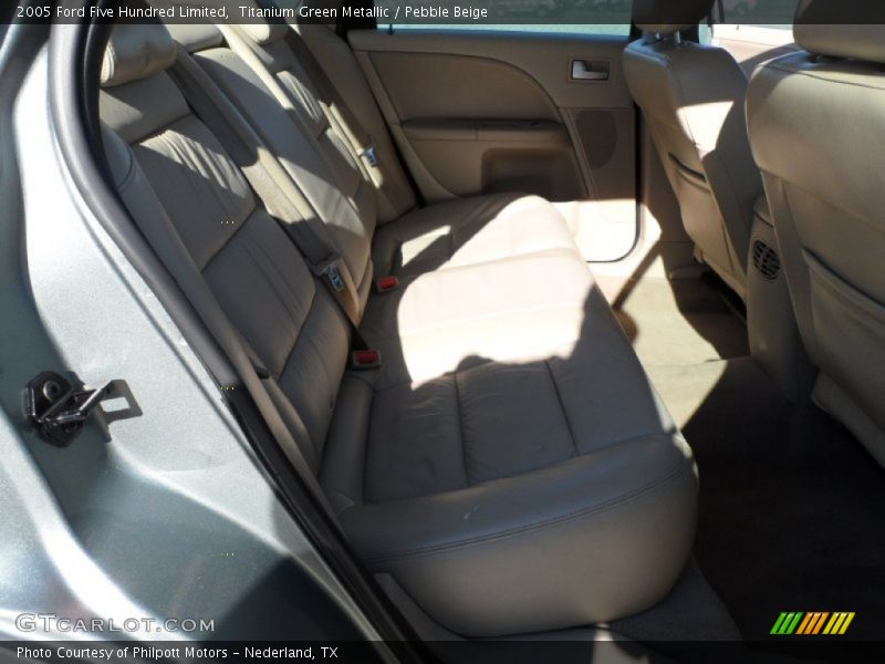 Titanium Green Metallic / Pebble Beige 2005 Ford Five Hundred Limited
